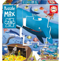 EDUCA Puzzle Podvodný svet 28 dielikov