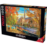 ANATOLIAN Puzzle Jesenné Notre Dame 1000 dielikov