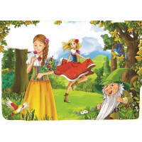 ART PUZZLE Puzzle Rozprávková ruža 100 dielikov