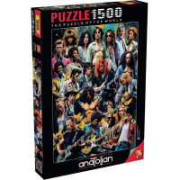 ANATOLIAN Puzzle Rockové hviezdy 1500 dielikov
