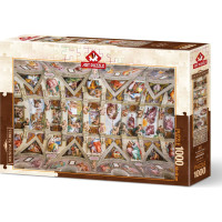 ART PUZZLE Puzzle Sixtínska kaplnka 1000 dielikov