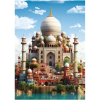 ANATOLIAN Puzzle Tádž Mahal 1500 dielikov