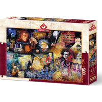 ART PUZZLE Puzzle Významní skladatelia 500 dielikov