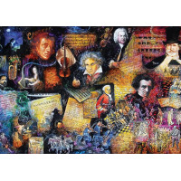 ART PUZZLE Puzzle Významní skladatelia 500 dielikov