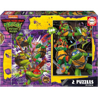 EDUCA Puzzle Korytnačky ninja 2x500 dielikov