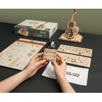 ROBOTIME Roker 3D drevené puzzle Kúzelné violončelo (hracia skrinka) 199 dielikov