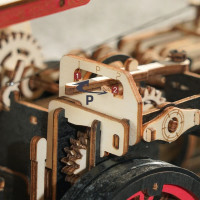 ROBOTIME Roker 3D drevené puzzle Parný stroj 469 dielikov