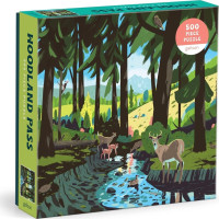 Galison Puzzle Lesná krajina 500 dielikov