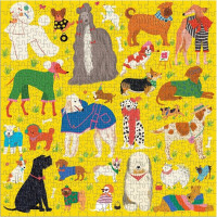 Galison Puzzle Štýlové psy 500 dielikov