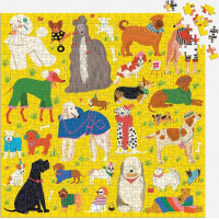 Galison Puzzle Štýlové psy 500 dielikov