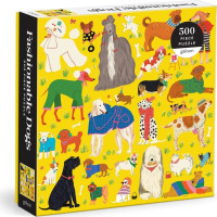 Galison Puzzle Štýlové psy 500 dielikov