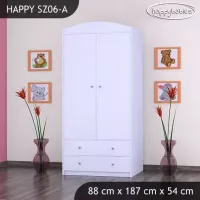 Detská skriňa HAPPY bez motívu - TYP 6A
