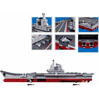 Sluban Model Bricks M38-B1210 Lietadlová loď Shandong
