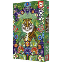 EDUCA Puzzle Bengálsky tiger 500 dielikov