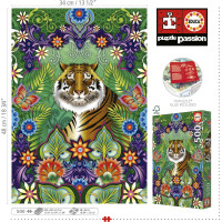 EDUCA Puzzle Bengálsky tiger 500 dielikov