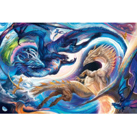RAVENSBURGER Puzzle Draci: Deň a noc 5000 dielikov