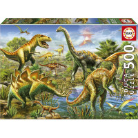 EDUCA Puzzle Jurské ihrisko 500 dielikov