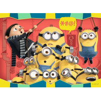 RAVENSBURGER Puzzle Mimoni 2: Zloduch prichádza 4v1 (12, 16, 20, 24 dielikov)