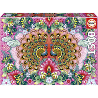 EDUCA Puzzle Pávy indickí 1500 dielikov
