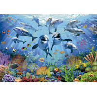 EDUCA Puzzle Zábava pod hladinou 500 dielikov