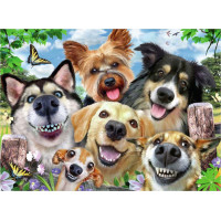 RAVENSBURGER Puzzle Psie selfie 500 dielikov