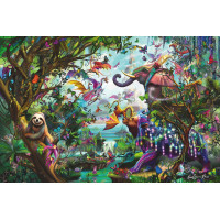 RAVENSBURGER Puzzle Tropickí draci 4000 dielikov