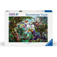 RAVENSBURGER Puzzle Tropickí draci 4000 dielikov