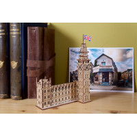 UGEARS 3D puzzle Big Ben 63 dielikov