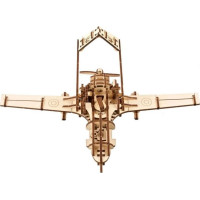 UGEARS 3D puzzle Bojový dron Bayraktar TB2 125 dielikov