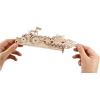 UGEARS 3D puzzle Brave UA Tractor 51 dielikov