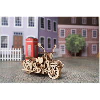 UGEARS 3D puzzle Harry Potter: Hagridova lietajúca motorka 130 dielikov