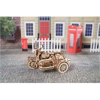UGEARS 3D puzzle Harry Potter: Hagridova lietajúca motorka 130 dielikov