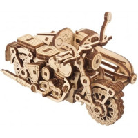 UGEARS 3D puzzle Harry Potter: Hagridova lietajúca motorka 130 dielikov