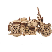 UGEARS 3D puzzle Harry Potter: Hagridova lietajúca motorka 130 dielikov