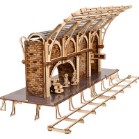 UGEARS 3D puzzle Harry Potter: Nástupište 9 ¾ 230 dielikov