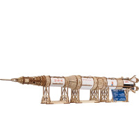 UGEARS 3D puzzle NASA Saturn V 500 dielikov
