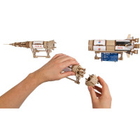UGEARS 3D puzzle NASA Saturn V 500 dielikov