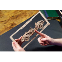 UGEARS 3D puzzle Roadster MK3 2,5D 62 dielikov