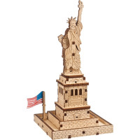 UGEARS 3D puzzle Socha Slobody 46 dielikov