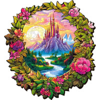 EscapeWelt Drevené puzzle Čarovný les 200 dielikov