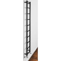 Sapho DINA vykurovacie teleso 250x1680mm, čierna mat IR377TB