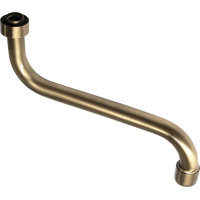 Sapho Univerzálne výtokové ramienko k batérii, 200 mm, typ-S, bronz 306620