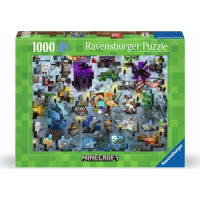 RAVENSBURGER Puzzle Challenge: Minecraft 1000 dielikov