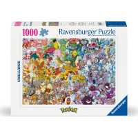 RAVENSBURGER Puzzle Challenge: Pokémon 1000 dielikov