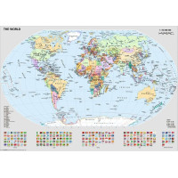 RAVENSBURGER Puzzle Politická mapa sveta 1000 dielikov