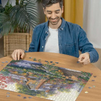 RAVENSBURGER Puzzle Romantická chata 1000 dielikov
