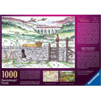 RAVENSBURGER Puzzle Život v Yorkshire 1000 dielikov