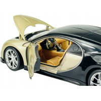 Welly Bugatti Chiron 1:24 zlato-čierne