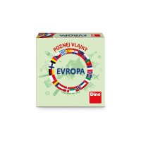 Dino Cestovná hra Poznaj vlajky - Európa