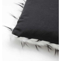Obliečka na vankúš FLUFFY 40x50 cm - biela/sivá